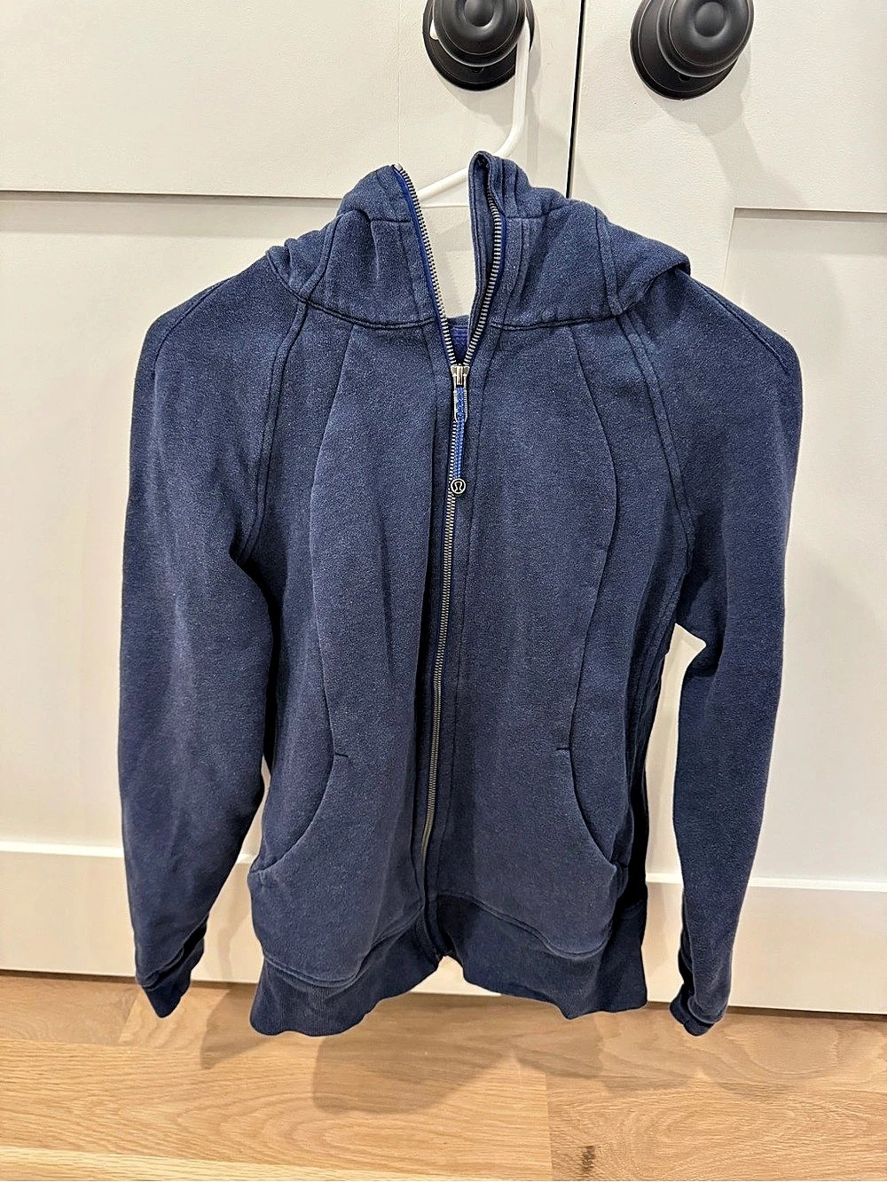 Lululemon Scuba Full-Zip Hoodie in Blue